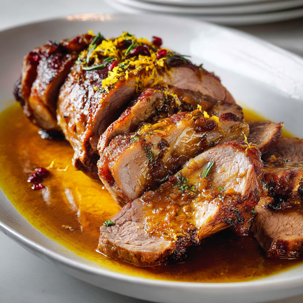 Épaule d’agneau braisée ultra parfumée aux épices.