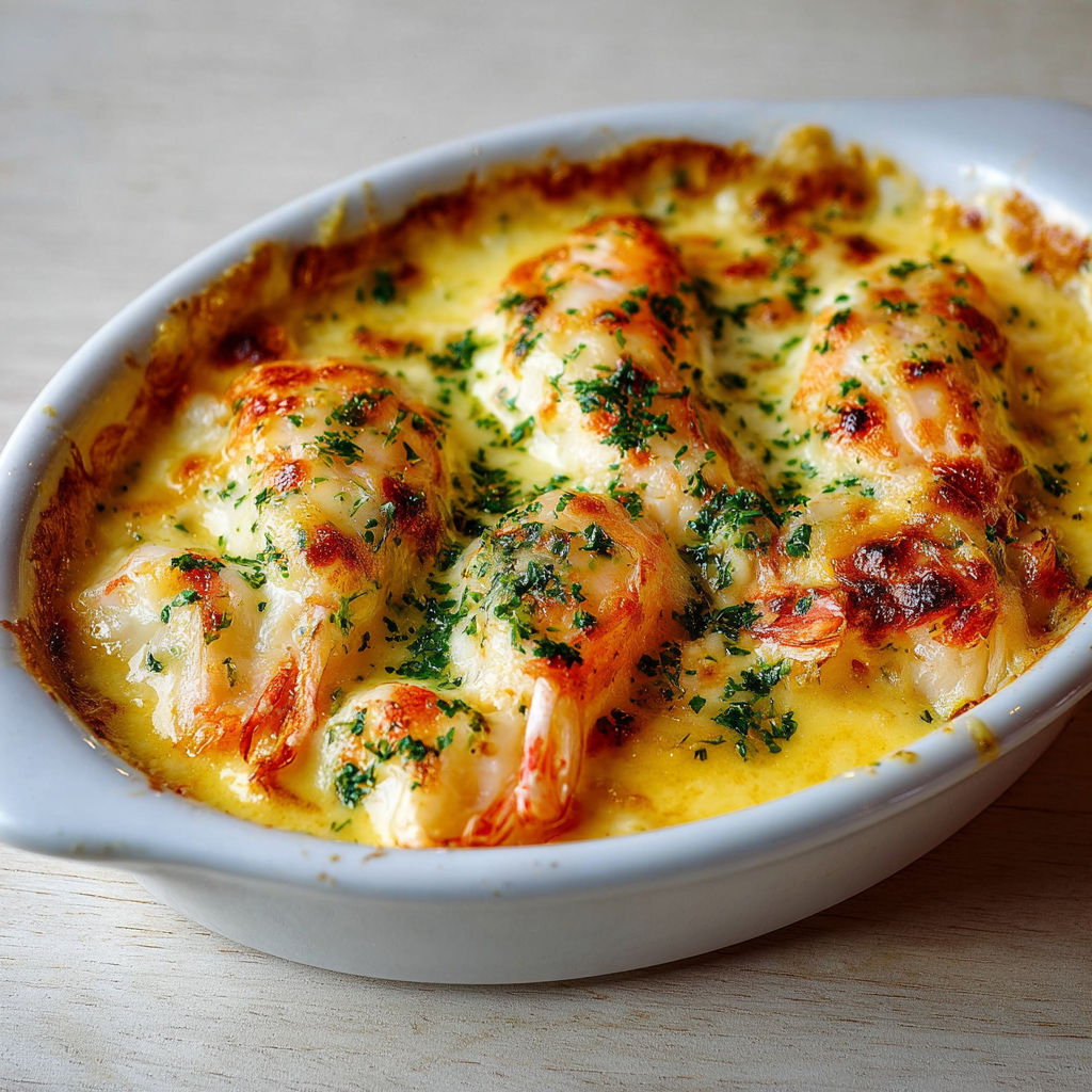 Langoustines à la Crème Safranée, Chics et Fondantes.