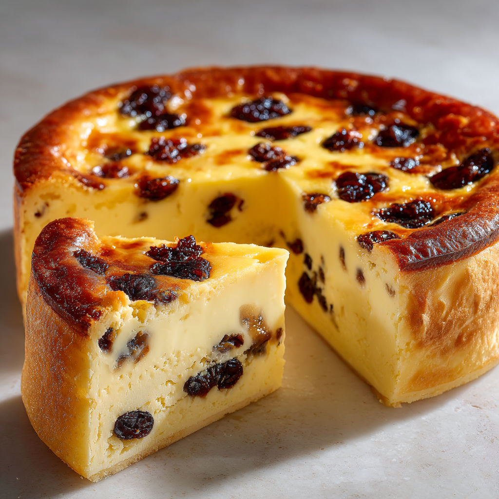 Far Breton Crémeux aux Pruneaux et Vanille.