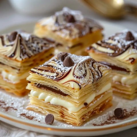 Dessert rapide et croustillant à la vanille
