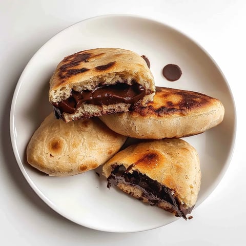 Petits pains ultra rapides chocolat poêle