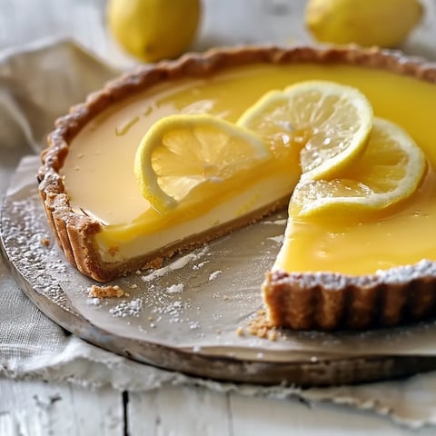 Tarte citron maison facile et gourmande
