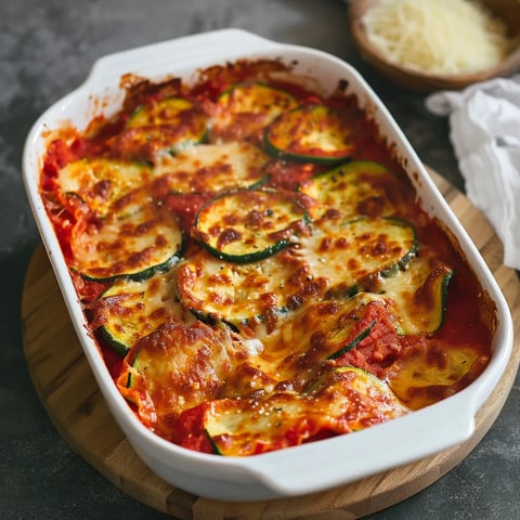 Délicieuses lasagnes courgette ricotta fondantes