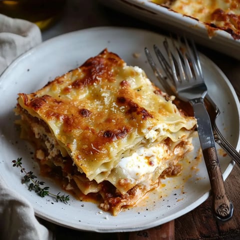 Lasagnes italiennes maison fondantes