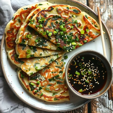 Délicieuses Crêpes Coréennes