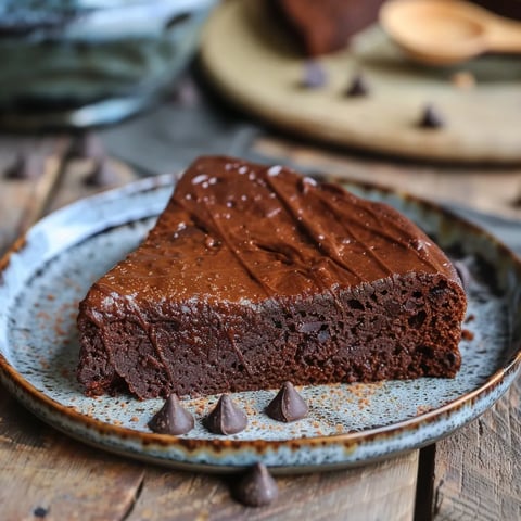 Gâteau chocolat léger sans sucre, beurre, huile ni lait