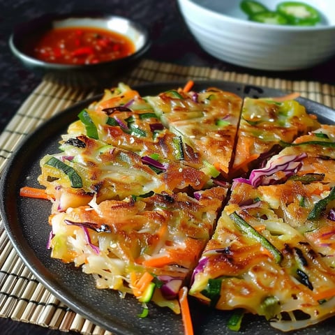 Galettes Coréennes aux Légumes | Yachaejeon