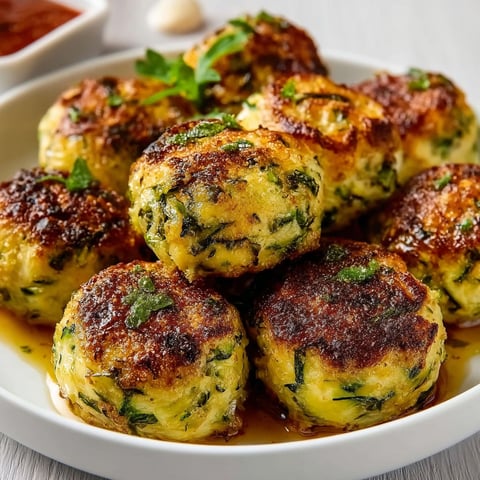 Boulettes de courgettes cuites au four, plat facile à faire et super gourmand.