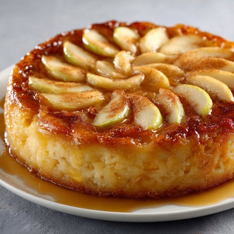 Un flan aux pommes ultra tendre, crémeux et parfumé à la cannelle, avec du beurre qui fond.