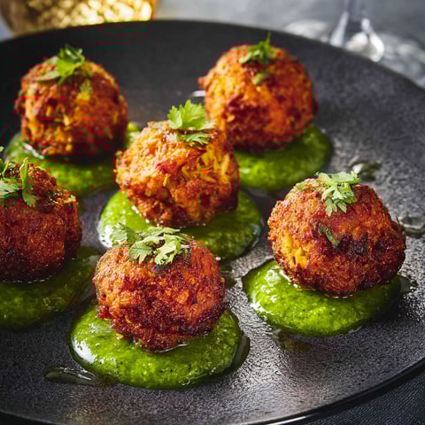 Délicieux petits beignets de thon et artichauts, bien dorés avec intérieur hyper fondant.
